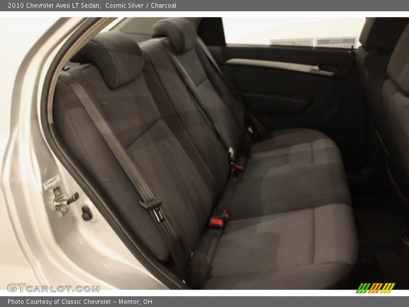 Cosmic Silver / Charcoal 2010 Chevrolet Aveo LT Sedan