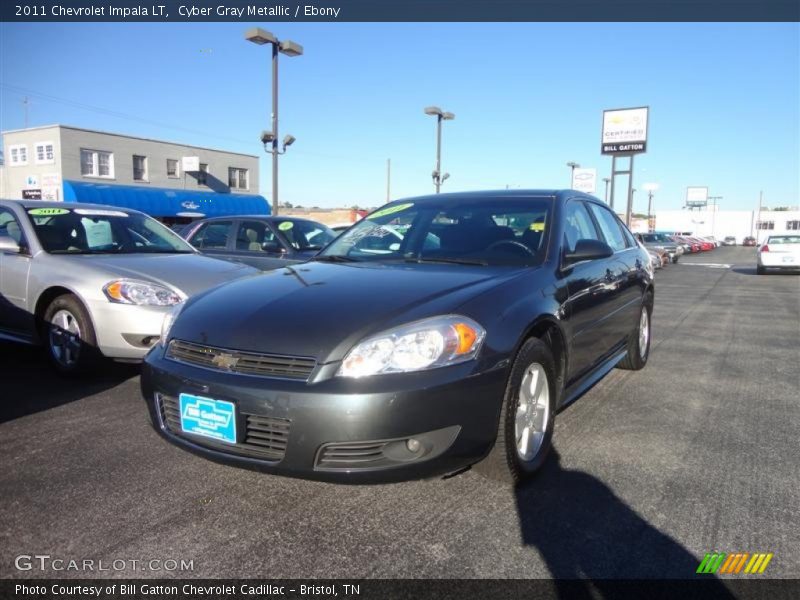 Cyber Gray Metallic / Ebony 2011 Chevrolet Impala LT