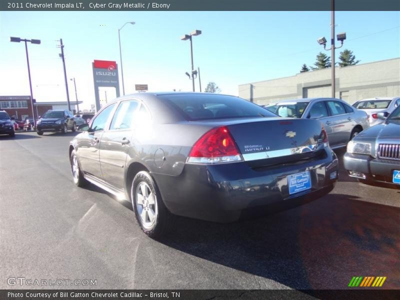 Cyber Gray Metallic / Ebony 2011 Chevrolet Impala LT