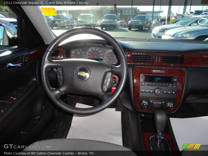 Cyber Gray Metallic / Ebony 2011 Chevrolet Impala LT