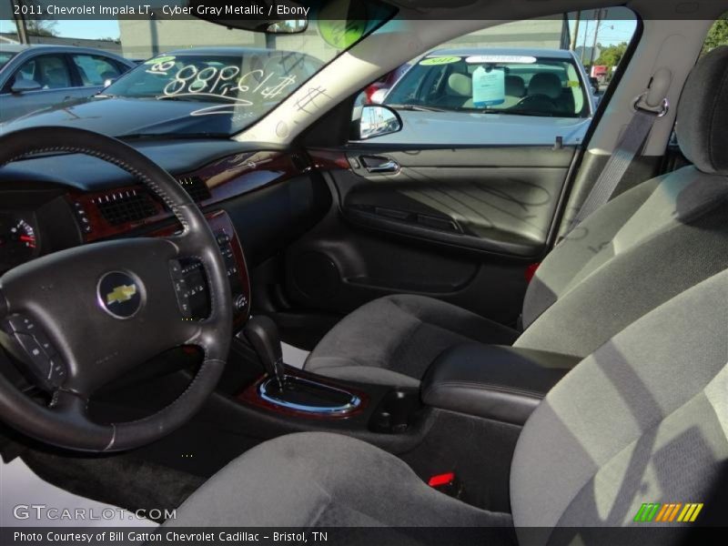 Cyber Gray Metallic / Ebony 2011 Chevrolet Impala LT