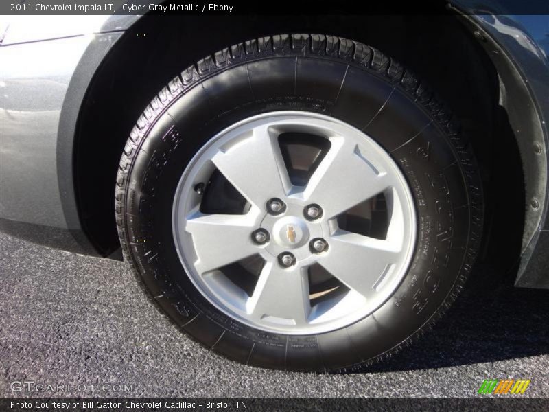 Cyber Gray Metallic / Ebony 2011 Chevrolet Impala LT