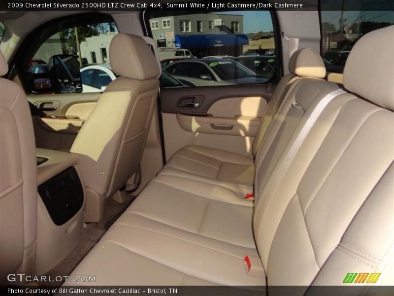 Summit White / Light Cashmere/Dark Cashmere 2009 Chevrolet Silverado 2500HD LTZ Crew Cab 4x4