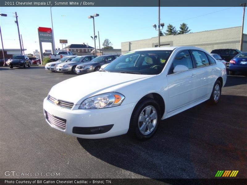 Summit White / Ebony 2011 Chevrolet Impala LT