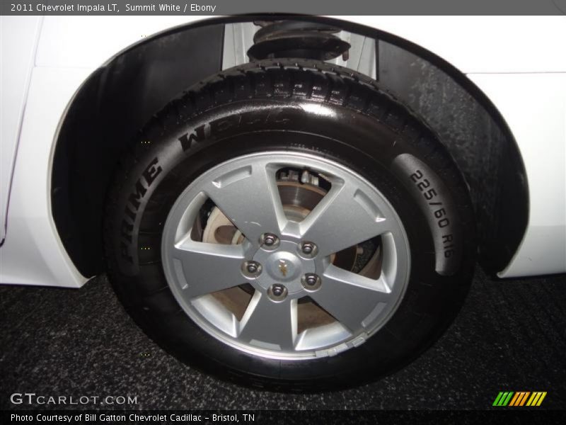 Summit White / Ebony 2011 Chevrolet Impala LT