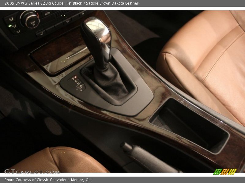 Jet Black / Saddle Brown Dakota Leather 2009 BMW 3 Series 328xi Coupe