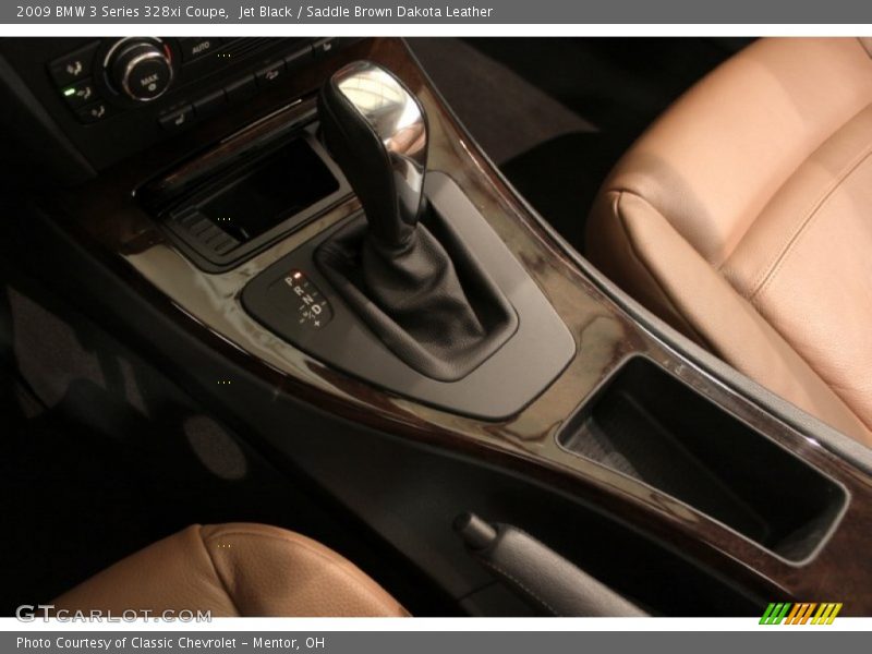Jet Black / Saddle Brown Dakota Leather 2009 BMW 3 Series 328xi Coupe