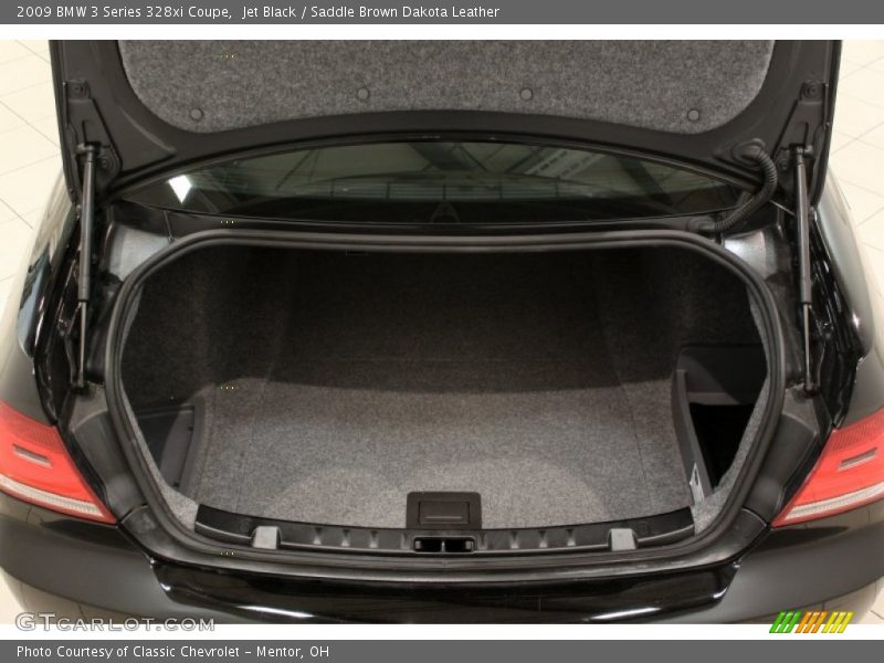Jet Black / Saddle Brown Dakota Leather 2009 BMW 3 Series 328xi Coupe