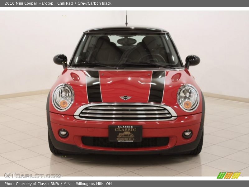 Chili Red / Grey/Carbon Black 2010 Mini Cooper Hardtop