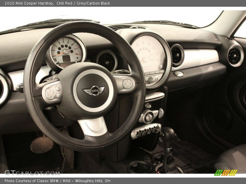 Chili Red / Grey/Carbon Black 2010 Mini Cooper Hardtop