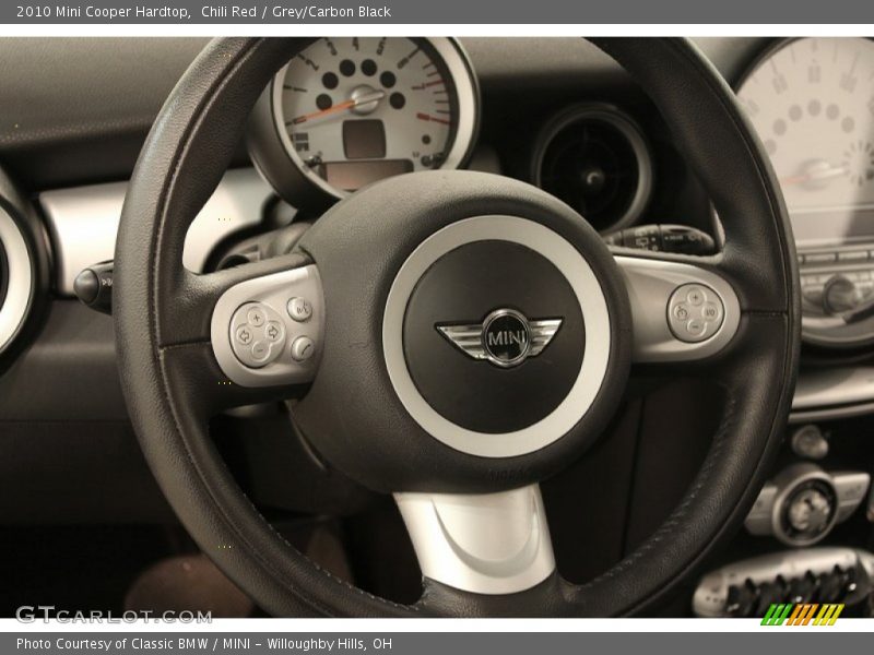 Chili Red / Grey/Carbon Black 2010 Mini Cooper Hardtop