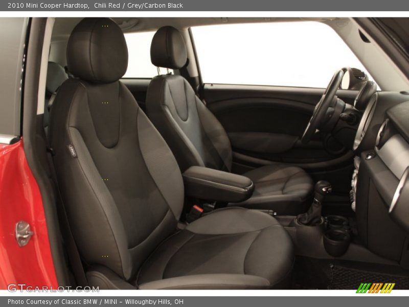 Chili Red / Grey/Carbon Black 2010 Mini Cooper Hardtop