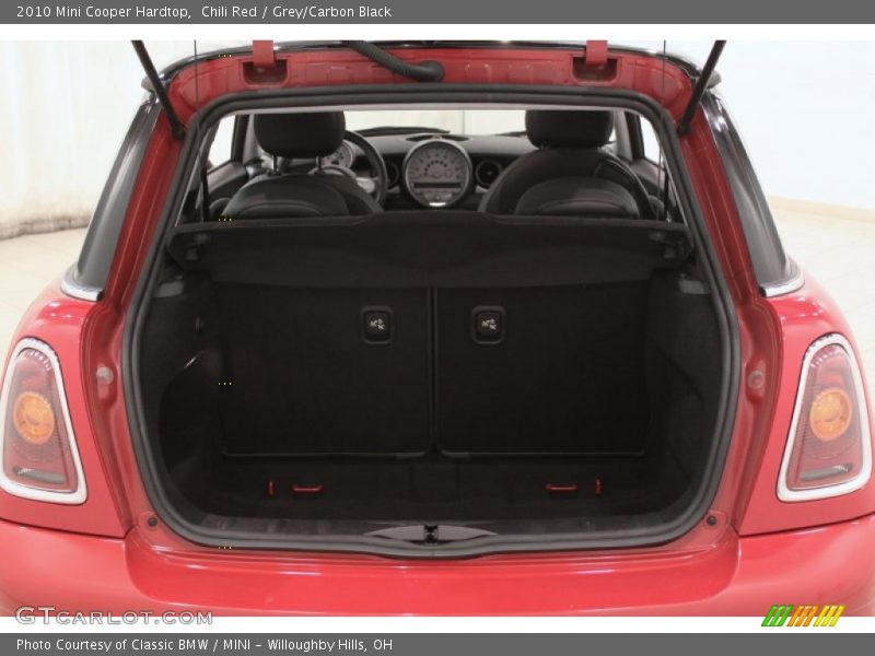 Chili Red / Grey/Carbon Black 2010 Mini Cooper Hardtop