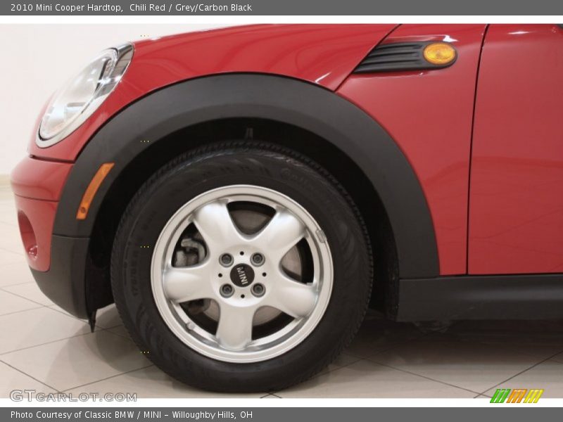 Chili Red / Grey/Carbon Black 2010 Mini Cooper Hardtop