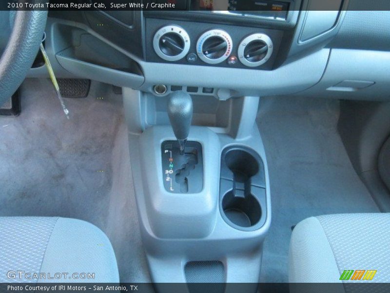 Super White / Graphite 2010 Toyota Tacoma Regular Cab