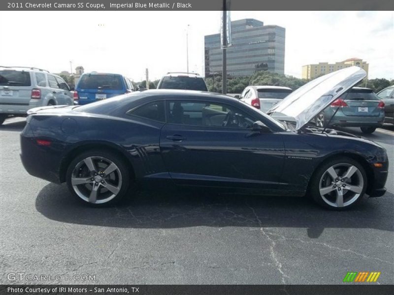 Imperial Blue Metallic / Black 2011 Chevrolet Camaro SS Coupe
