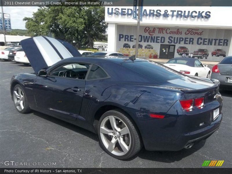 Imperial Blue Metallic / Black 2011 Chevrolet Camaro SS Coupe