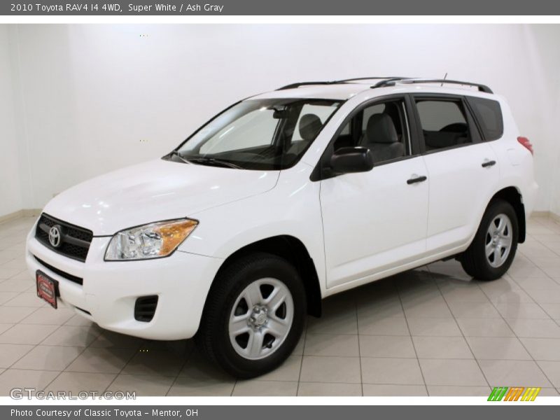 Super White / Ash Gray 2010 Toyota RAV4 I4 4WD