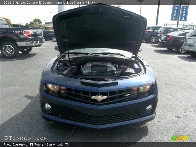 Imperial Blue Metallic / Black 2011 Chevrolet Camaro SS Coupe