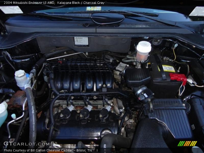 Kalapana Black / Charcoal Gray 2004 Mitsubishi Endeavor LS AWD