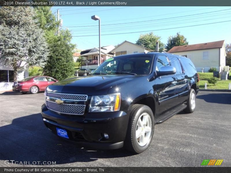 Black / Light Cashmere/Ebony 2008 Chevrolet Suburban 1500 LTZ 4x4