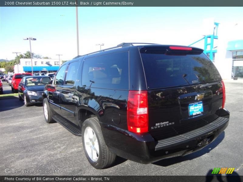 Black / Light Cashmere/Ebony 2008 Chevrolet Suburban 1500 LTZ 4x4