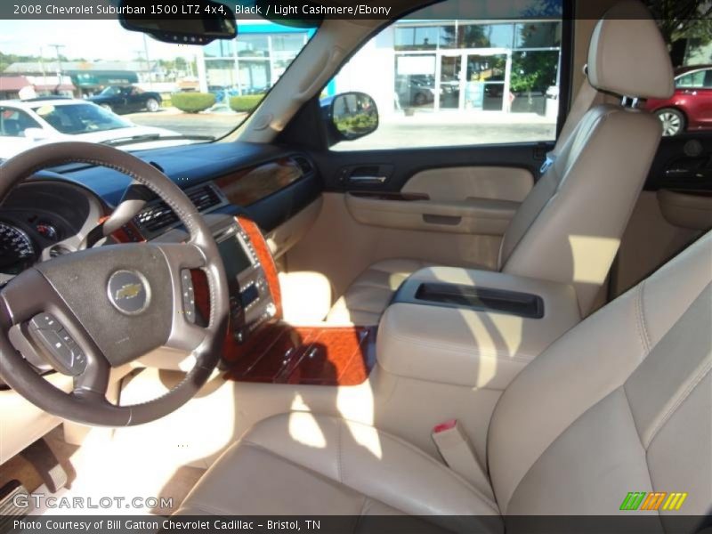 Black / Light Cashmere/Ebony 2008 Chevrolet Suburban 1500 LTZ 4x4