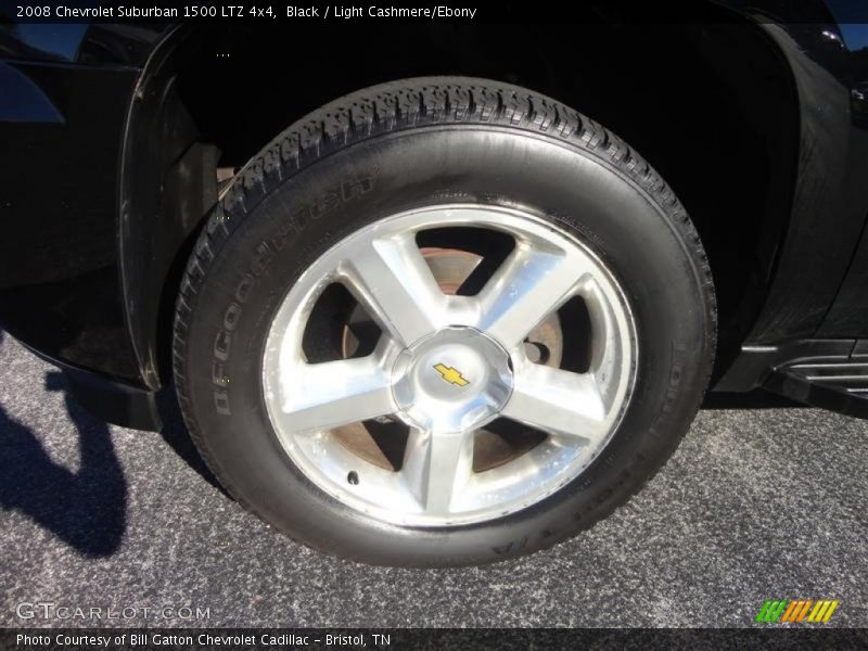 Black / Light Cashmere/Ebony 2008 Chevrolet Suburban 1500 LTZ 4x4