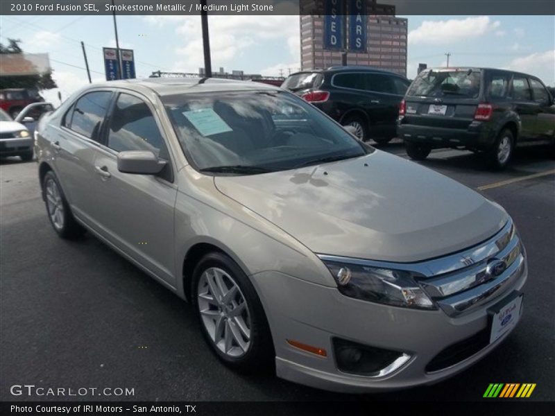 Smokestone Metallic / Medium Light Stone 2010 Ford Fusion SEL