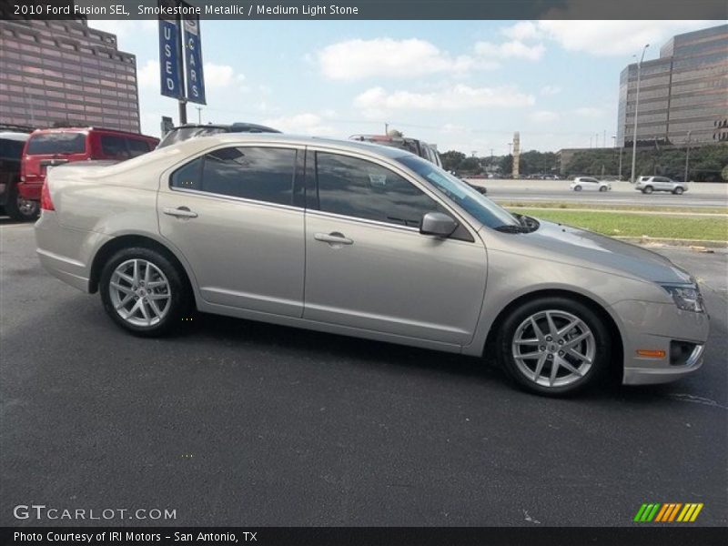 Smokestone Metallic / Medium Light Stone 2010 Ford Fusion SEL