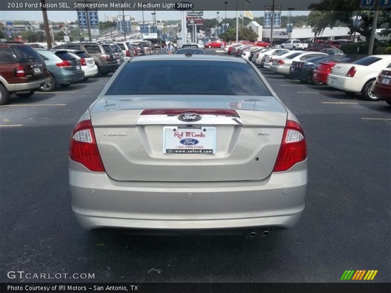 Smokestone Metallic / Medium Light Stone 2010 Ford Fusion SEL