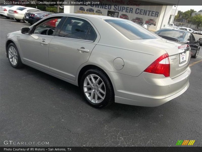 Smokestone Metallic / Medium Light Stone 2010 Ford Fusion SEL