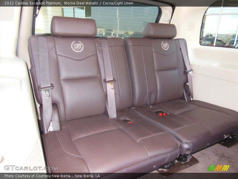 Mocha Steel Metallic / Cocoa/Light Linen 2012 Cadillac Escalade Platinum