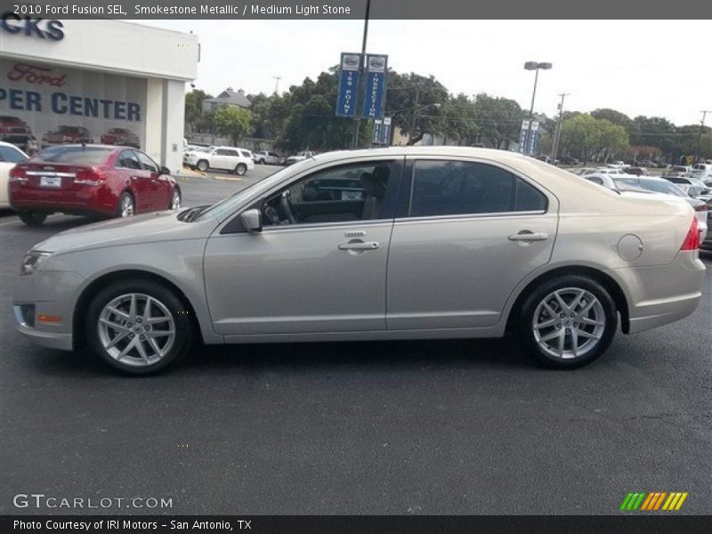 Smokestone Metallic / Medium Light Stone 2010 Ford Fusion SEL