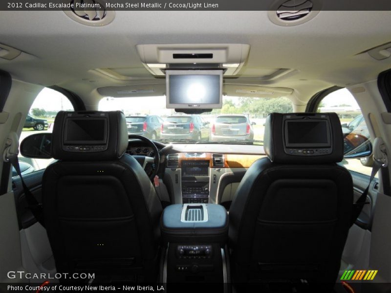 Mocha Steel Metallic / Cocoa/Light Linen 2012 Cadillac Escalade Platinum