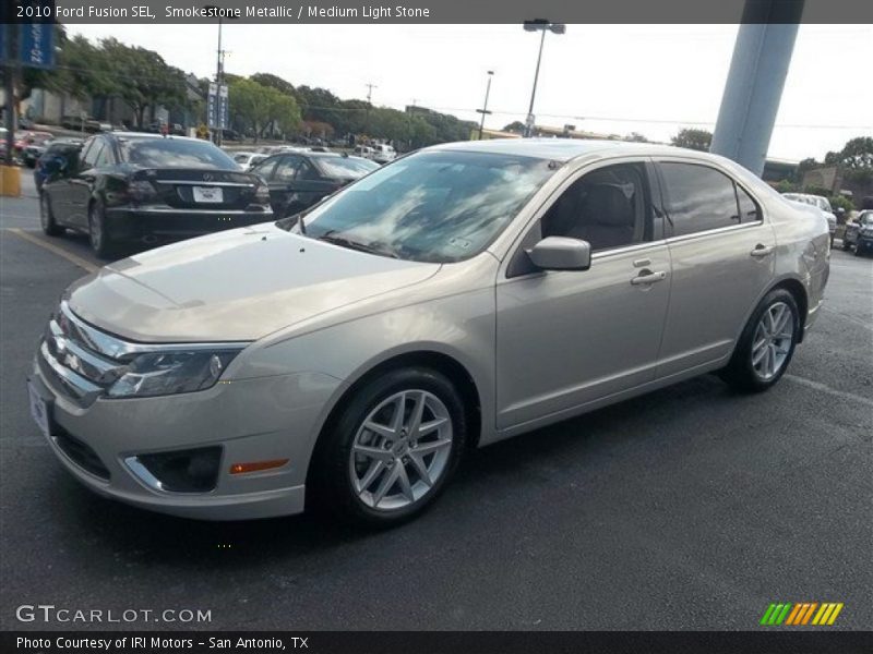 Smokestone Metallic / Medium Light Stone 2010 Ford Fusion SEL