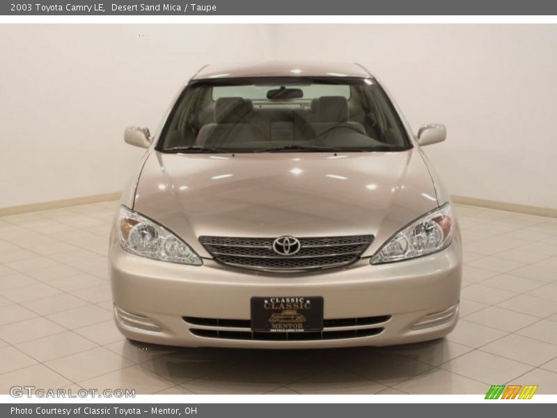 Desert Sand Mica / Taupe 2003 Toyota Camry LE