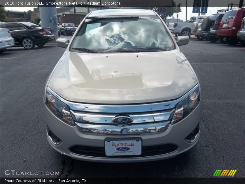 Smokestone Metallic / Medium Light Stone 2010 Ford Fusion SEL