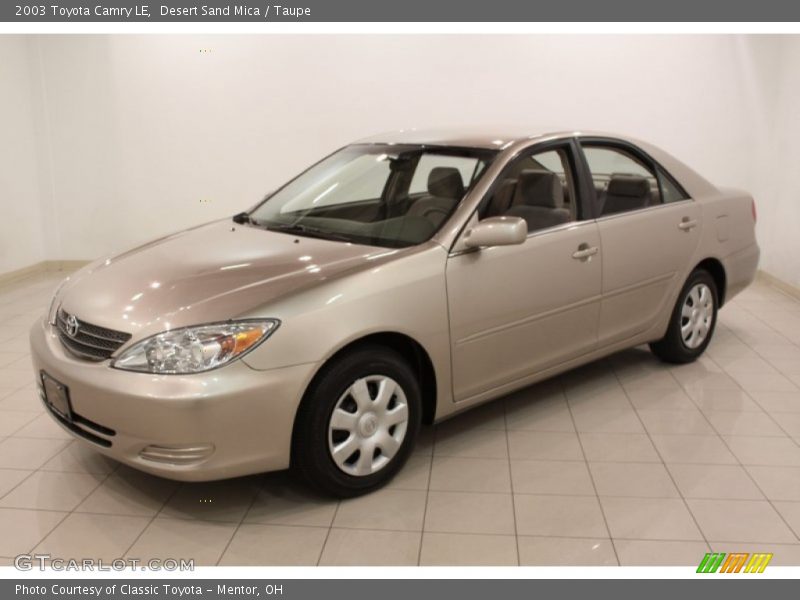 Desert Sand Mica / Taupe 2003 Toyota Camry LE