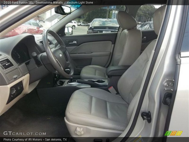 Smokestone Metallic / Medium Light Stone 2010 Ford Fusion SEL