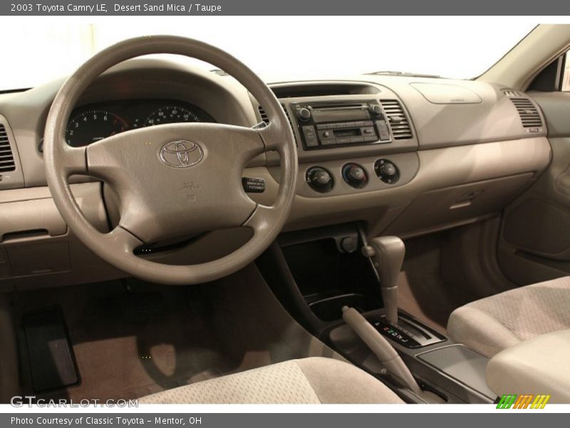 Desert Sand Mica / Taupe 2003 Toyota Camry LE