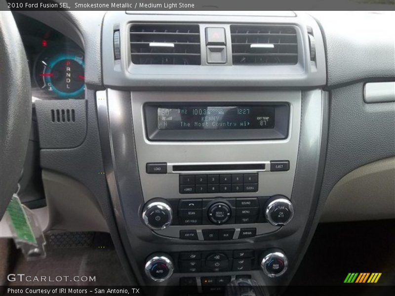 Smokestone Metallic / Medium Light Stone 2010 Ford Fusion SEL