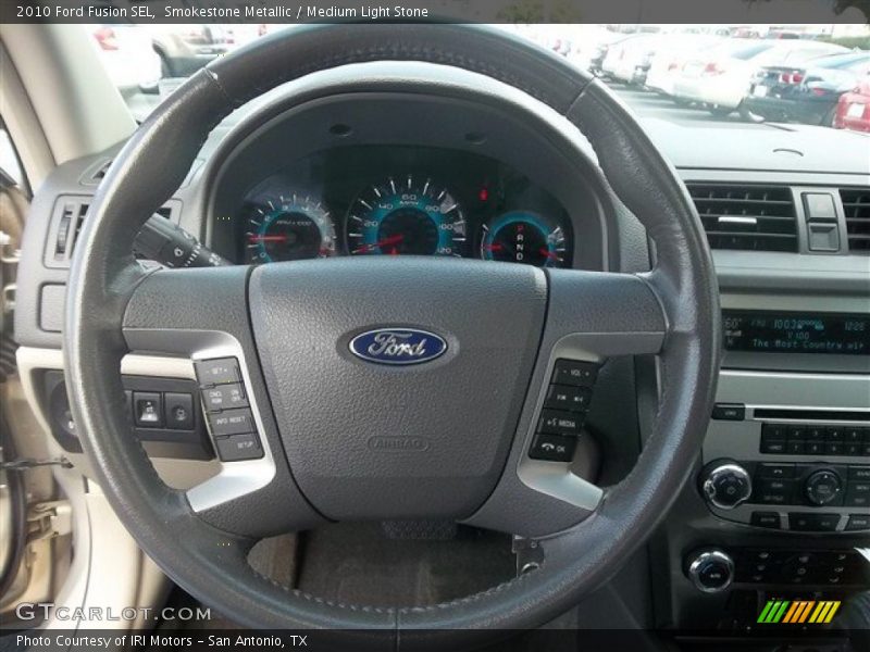 Smokestone Metallic / Medium Light Stone 2010 Ford Fusion SEL