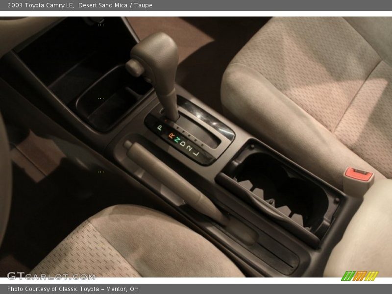 Desert Sand Mica / Taupe 2003 Toyota Camry LE