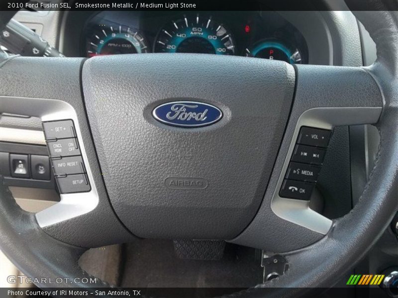 Smokestone Metallic / Medium Light Stone 2010 Ford Fusion SEL