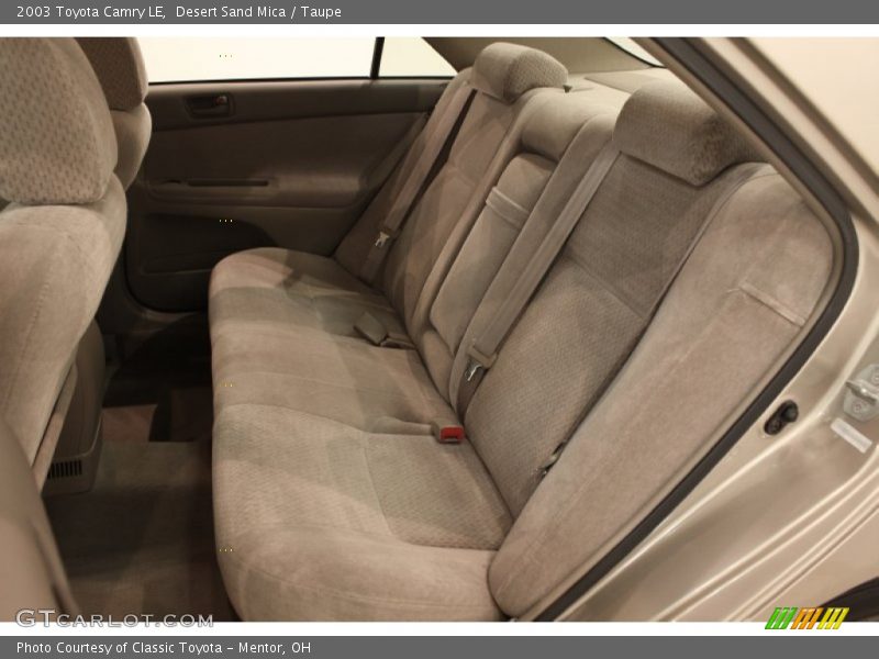 Desert Sand Mica / Taupe 2003 Toyota Camry LE