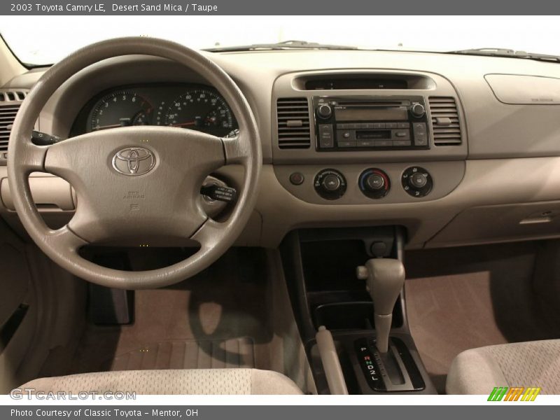 Desert Sand Mica / Taupe 2003 Toyota Camry LE