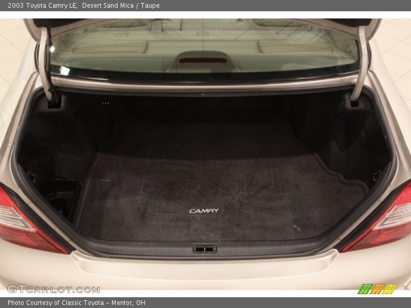 Desert Sand Mica / Taupe 2003 Toyota Camry LE