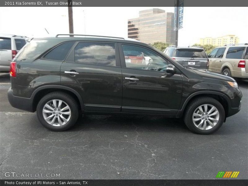 Tuscan Olive / Black 2011 Kia Sorento EX