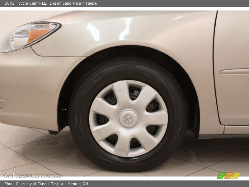 Desert Sand Mica / Taupe 2003 Toyota Camry LE